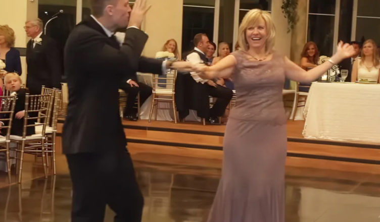 Mom and Son’s Epic Wedding Dance Will Make You Wish You Were Part of Their Family