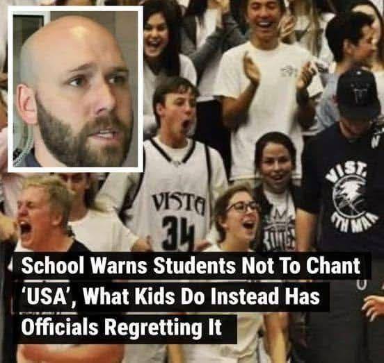 California High School Bans USA Chant, Students and Parents Outraged by Shocking Reason