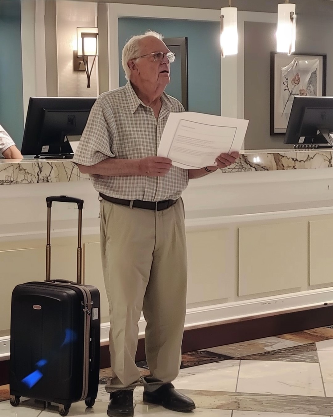 My Family Left Grandpa at the Hotel to Avoid Paying, They Didnt Realize I Was the Wrong Grandson to Mess With