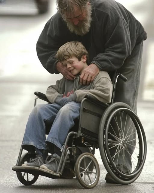 Disabled Homeless Man Gave His Wheelchair to a Boy—5 Years Later…