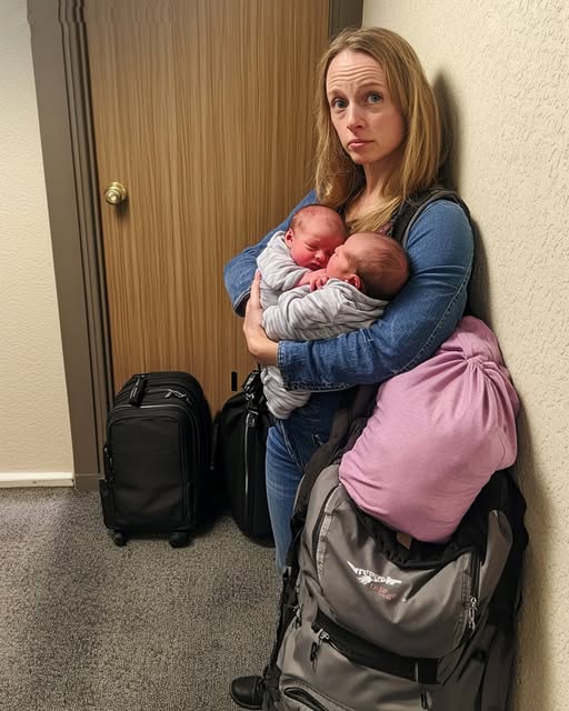 When I got home with my twin babies, the locks had been changed, my stuff had been thrown away, and there was a note waiting for me