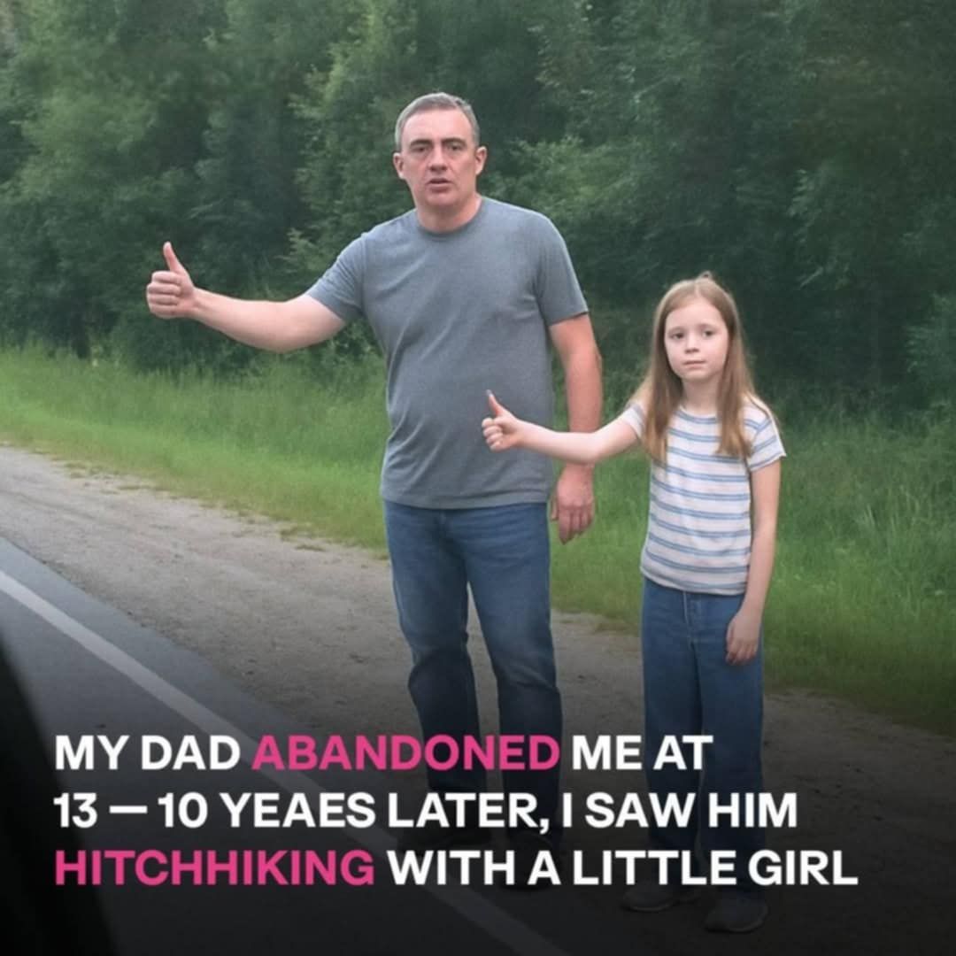 My Dad Left Me When I Was 13 — Ten Years Later, I Saw Him on the Side of the Road…