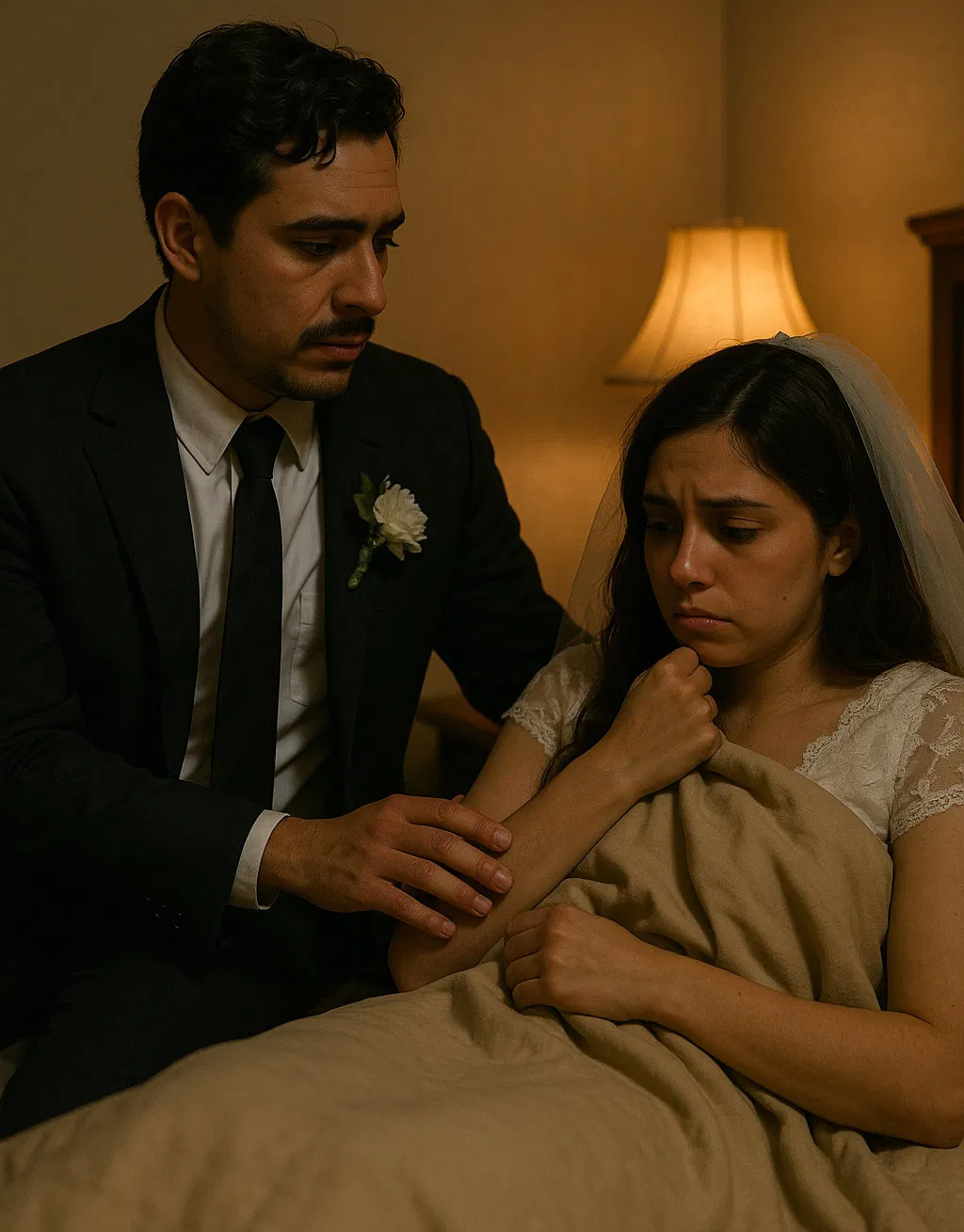 The Blanket’s Secret: A Wedding Night Revelation