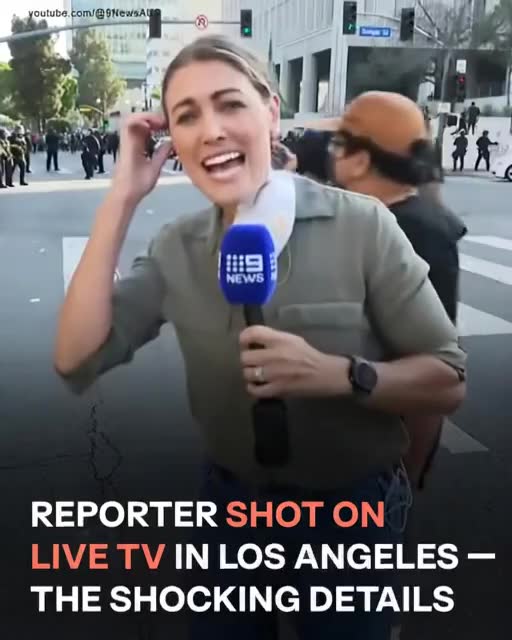 Behind the Scenes: A Journalist’s Brush with Danger in Los Angeles Immigration Protests
